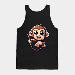 cute monkey Tank Top